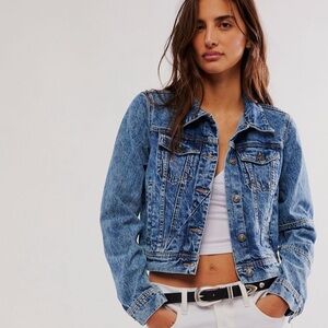 Free People Rumors Denim Jacket